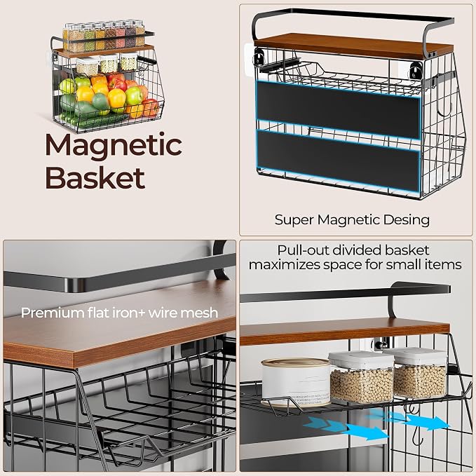 Delamu Magnetic Shelf for Fridge - Image 2
