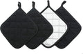 Cotton Pot Holders Cotton Made Machine Washable Heat Resistant Everyday Kitchen by GQZLUCK