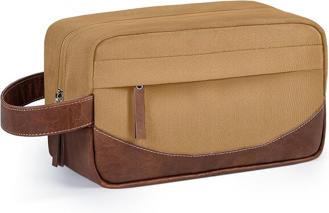 Travel Toiletry Bag for Men, Hanging Toiletry Organizer, Water Resistant by Ezday