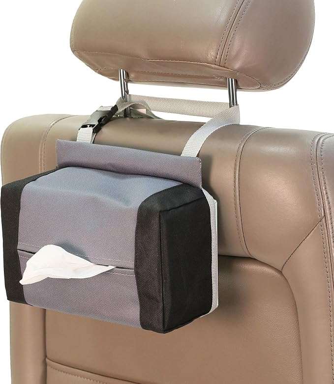 FH Group E-Z Travel Napkin Tissue Dispenser Holder fits Most Cars, and Vans Pink - Image 6