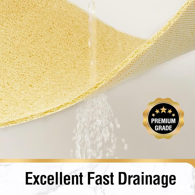 HITSLAM Shower mat Non Slip, 24 x 32 Inch Bathtub Mat Non Slip - Image 5