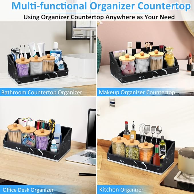 Bathroom Counter Organizer, Toothbrush and Toothpaste Holder - Image 9