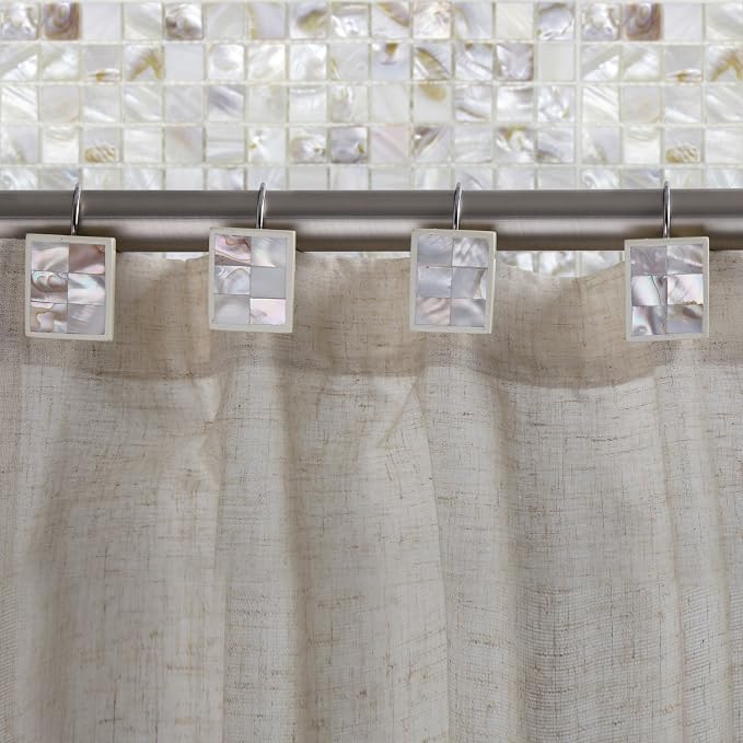 Milano Decorative Shower Curtain Hooks - Image 3
