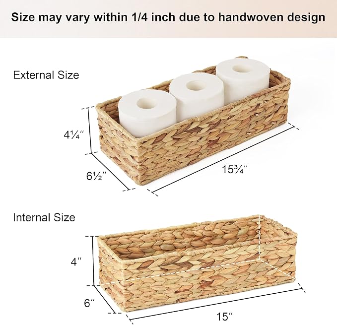 StorageWorks Toilet Tank Basket - Image 2