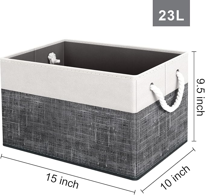 Fab totes Storage Bins, Foldable Storage Baskets - Image 2