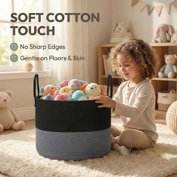 115L Extra Large Blanket Basket - Image 4