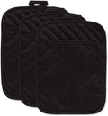 DII Heat Resistant Quilted Cotton Pot Holder Set, Designed by DII