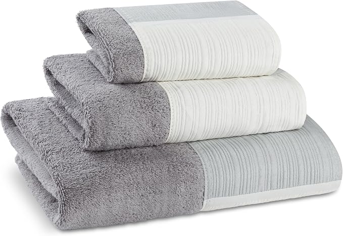 Zahari Home Modern Line Bathroom Towel Set by ZahariHome
