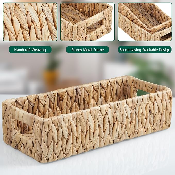 dreamkey Nesting Wicker Storage Baskets - Image 5