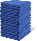 12 Pack 100% Cotton Wash Cloth, 12x12 Inch Highly Absorbent and Soft Feel by INFICRIME