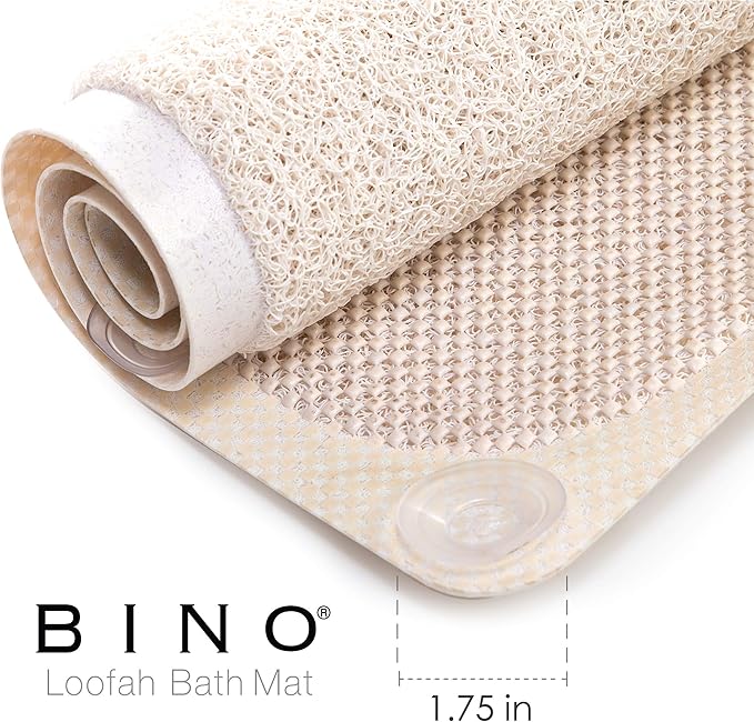 BINO | Loofah Non-Slip Bath Mat - Image 4
