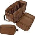 PAVILIA Toiletry Bag for Men, Travel Essentials Shaving Dopp Kit, Mens Travel by PAVILIA