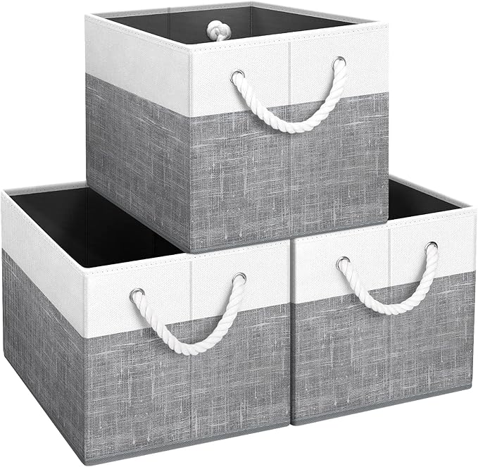 Fab totes Storage Bins, Foldable Storage Baskets by Fabtotes