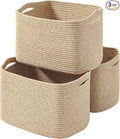 Decorative Storage Baskets for Organizing Shelves, Toy Basket for Nursery by ICERZCZ