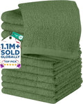 DAN RIVER 12 Pack Wash Cloths for Showering by DanRiver