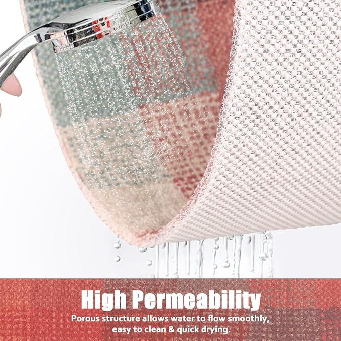 Shower Mat Bathtub Mat Non-Slip: 24x32 Inch, Soft Comfort Bath Mat - Image 3