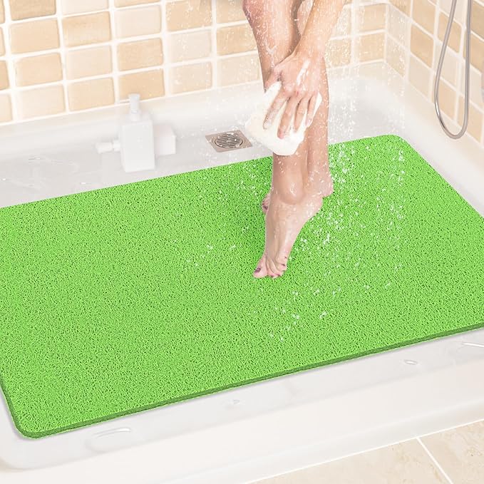 LuxStep Shower Mat Bathtub Mat, 24x36 inch, Non-Slip Bath Mat by LuxStep