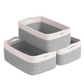 Goodpick Storage Bins, Baskets for Shelves, Cotton Rope Basket for Organization by Goodpick
