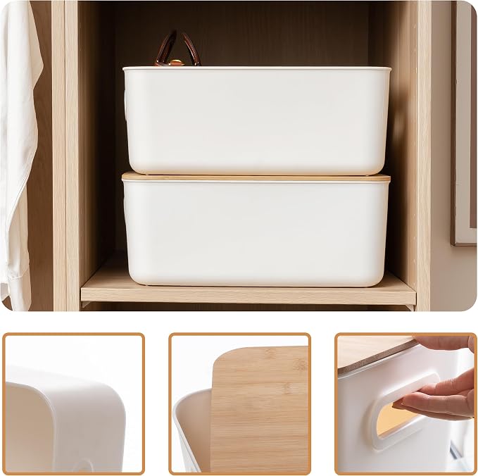Citylife 4 PCS Storage Bins - Image 5