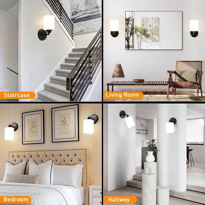 Wall Sconces Set of Two Bathroom Light Fixtures - Image 6