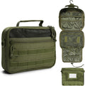 SMONT Tactical Toiletry Bag for Men, 9.5" Hanging Dopp Kit Shaving Hygiene Bag by SMONT