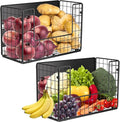 2 Set Magnetic Shelf for Fridge, Fruit Potato & Onion Storage Bins, Pantry by Ofiray-home