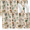 Zonon 8 Pcs Car Tissues Holder Round Box by Zonon