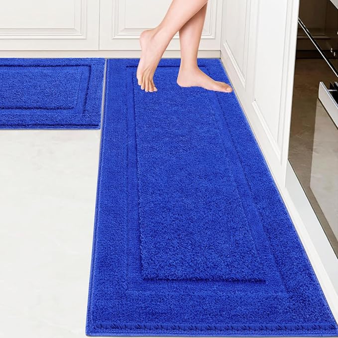 SHACOS Super Soft Bathroom Rugs Set of 2 Pieces 20x32 inch Microfiber Bath Mat - Image 9