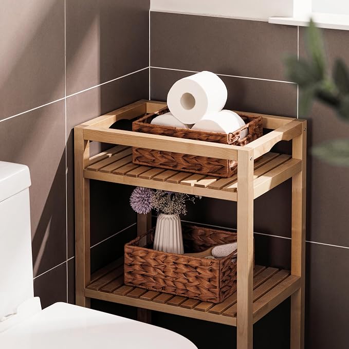 UBBCARE Storage Baskets with Label, Wicker Pantry Baskets - Image 3