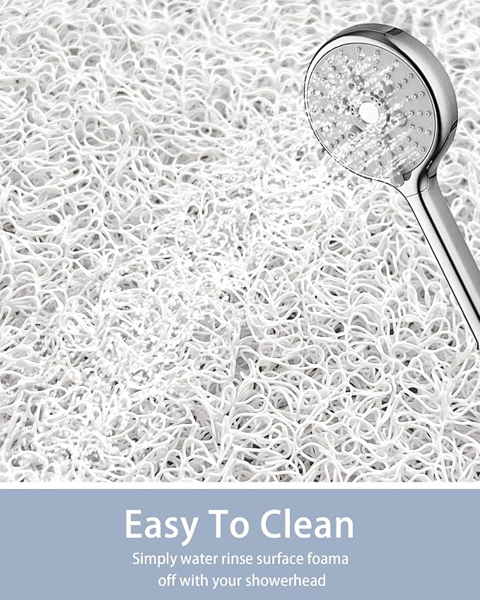 Non Slip Shower Mats for Inside Shower, 17x30 Inch, Anti-Slip Bathtub Mats for - Image 9