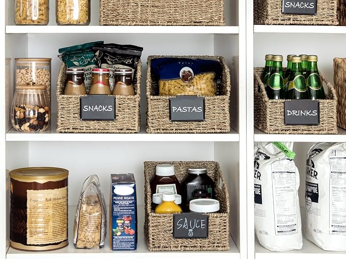 StorageWorks Wicker Baskets for Organizing, Pantry Organizers and Storage - Image 3
