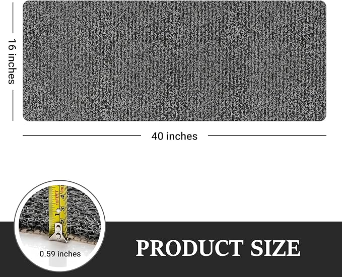 LuxStep Shower Mat Bathtub Mat, 40x16 inch, Non-Slip Bath Mat - Image 2