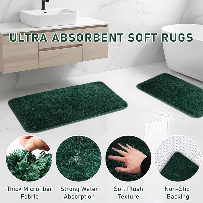 Bathroom Sets with Shower Curtain and Rugs - Image 6