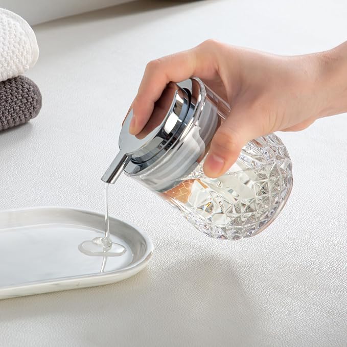 Glass Soap Dispenser Set - Image 5