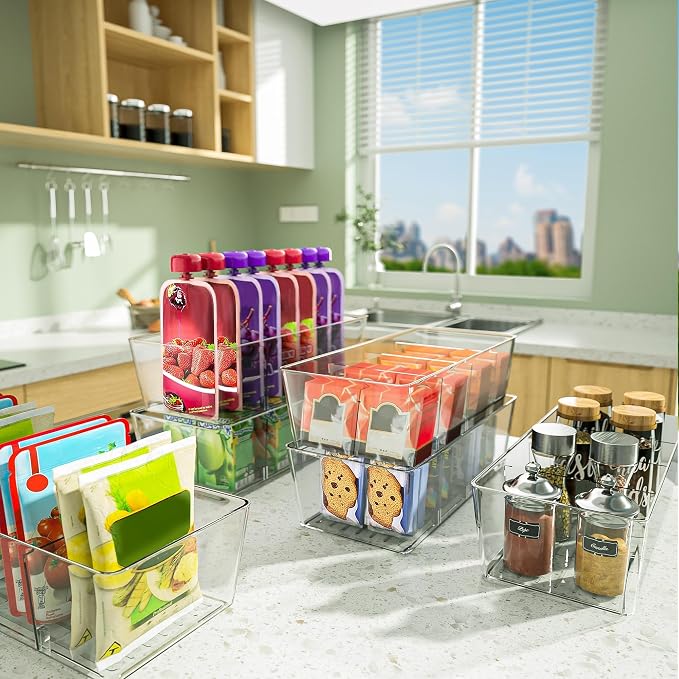 BALEINE Clear Plastic Storage Bins - Image 7
