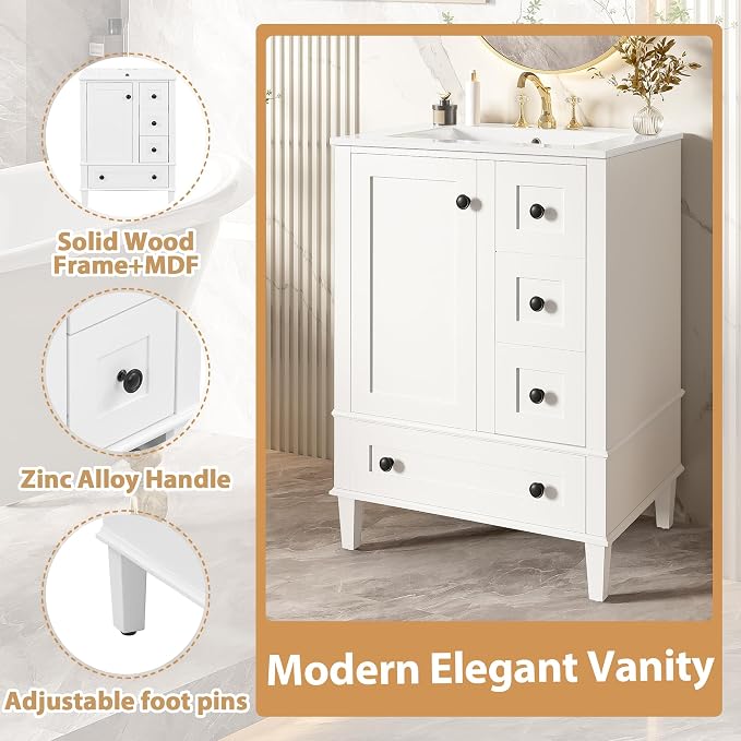 Bellemave 24" Bathroom Vanity - Image 3