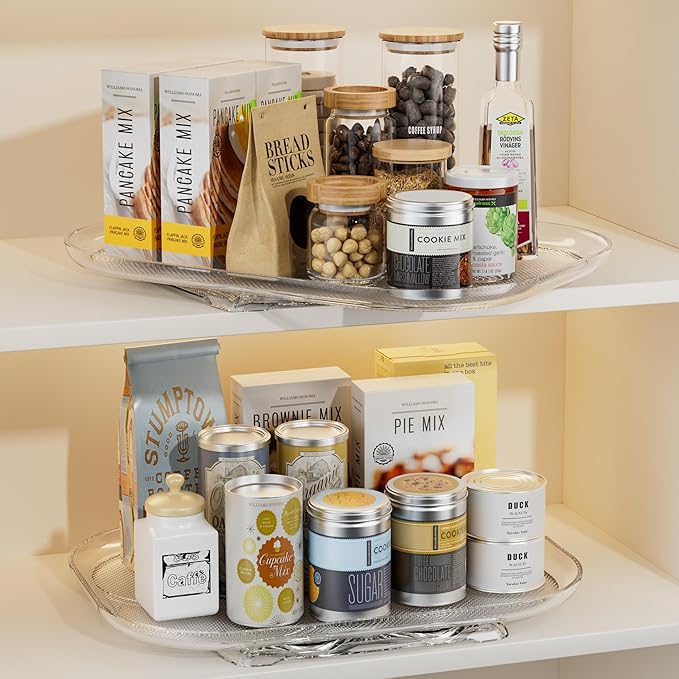 LAMU Lazy Susan Organizer Turntable 15.67''x11.7'' - Image 6