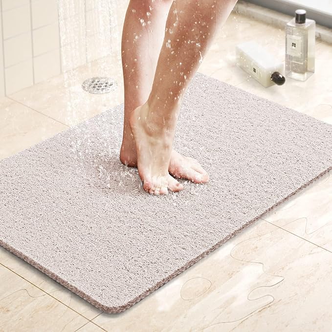 LuxStep Shower Mat Bathtub Mat, 24x16 inch, Non-Slip Bath Mat by LuxStep