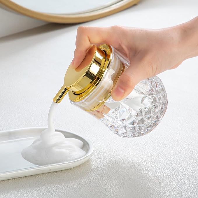 Glass Foam Soap Dispenser Set - Image 4