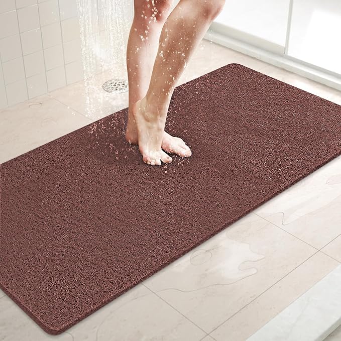 LuxStep Shower Mat Bathtub Mat, 40x16 inch, Non-Slip Bath Mat by LuxStep