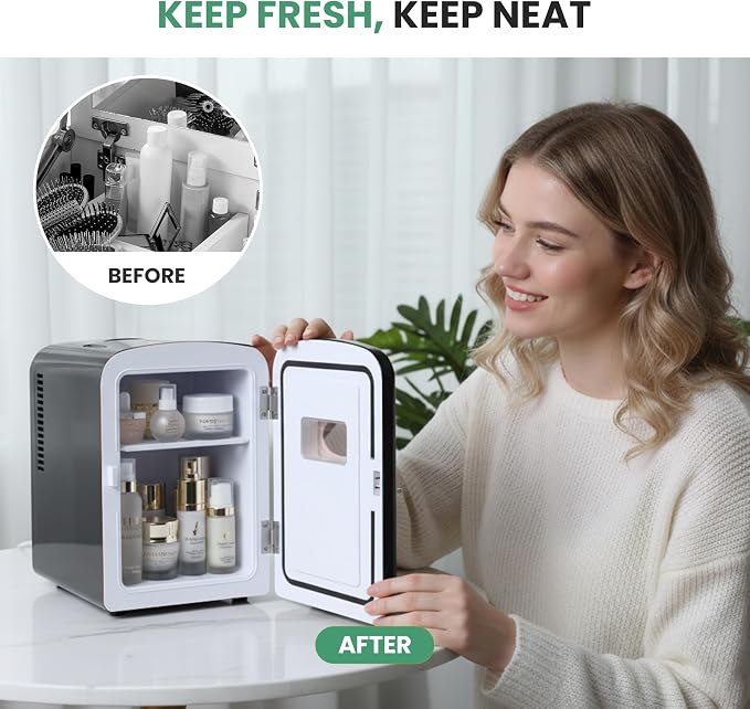 Simple Deluxe 4 Liter/6 Can Mini Fridge - Image 5