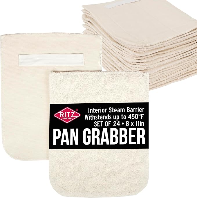 RITZ Food Service CLPG1-12P Terry Hot Pad Pot Holder - Image 2