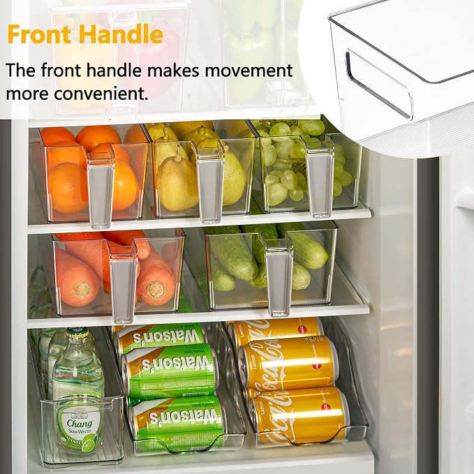 vacane 2 Pack Refrigerator Organizer Bins - Image 4