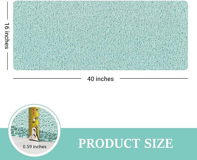 LuxStep Shower Mat Bathtub Mat, 40x16 inch, Non-Slip Bath Mat - Image 2