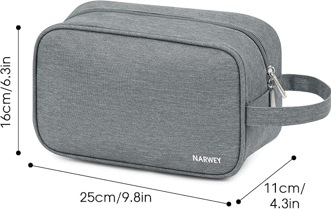 Narwey Travel Toiletry Bag for Women Traveling Dopp Kit Men Travel Bag for - Image 6