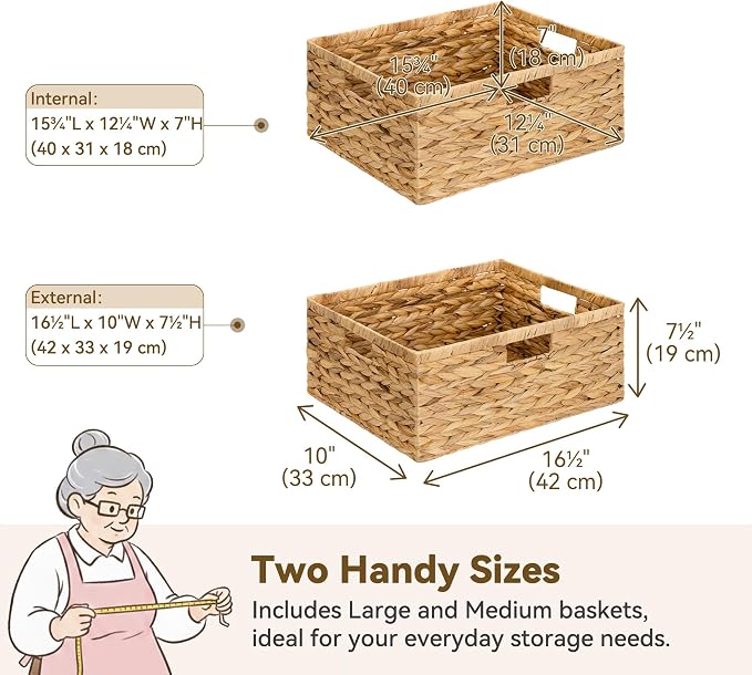 GRANNY SAYS Wicker Storage Baskets - Image 2