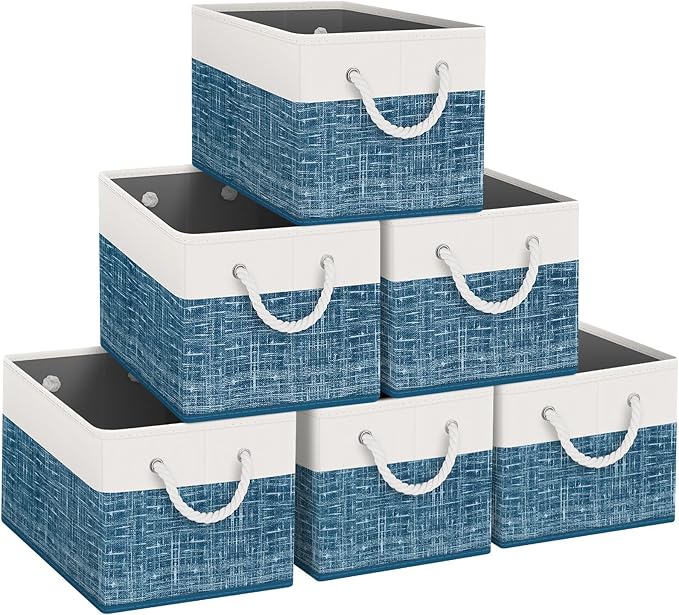 Fab totes Storage Bins, Foldable Storage Baskets by Fabtotes