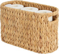 ELONG HOME Toilet Paper Storage Basket, Water Hyacinth Wicker Storage Holder by ELONGHOME