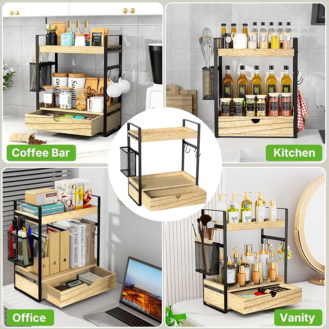 2-Tier Bathroom Counter Organizer - Image 6
