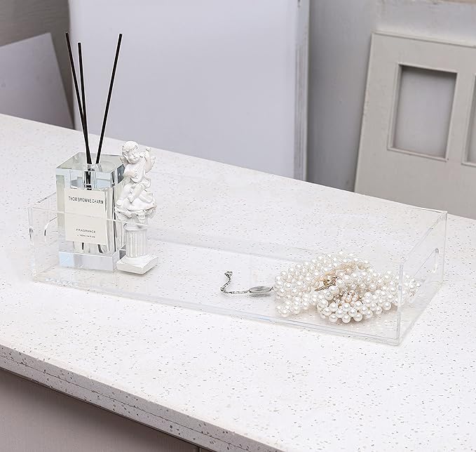 IEEK Toilet Paper Basket, Acrylic Toilet Paper Holder - Image 7